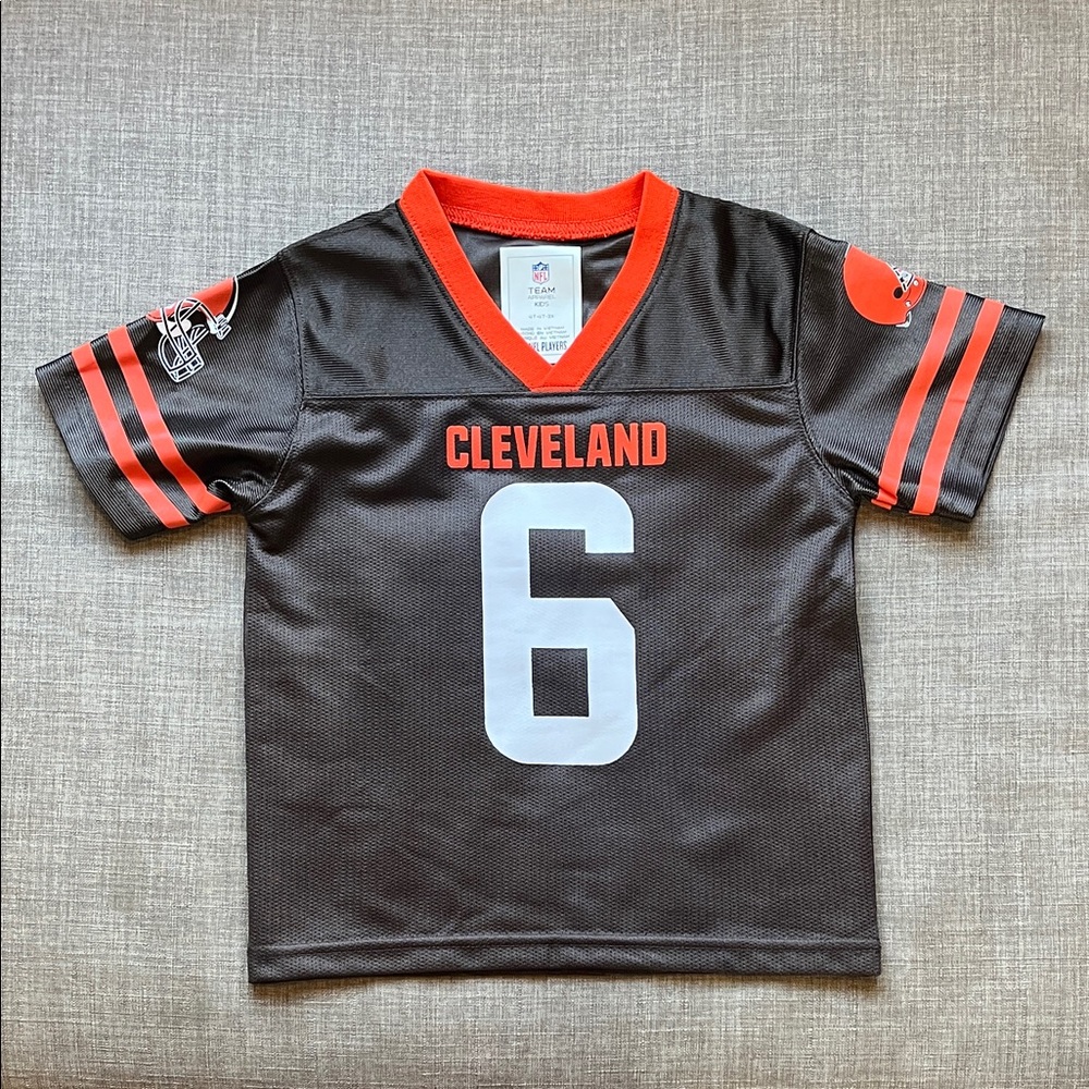NFL Team Jersey Cleveland Browns Mayfield Football Shirt 4T